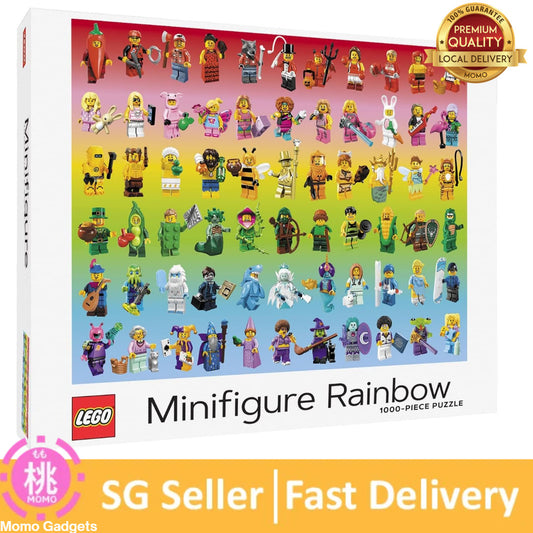 LEGO Minifigure Rainbow 1000-Piece Jigsaw Puzzle