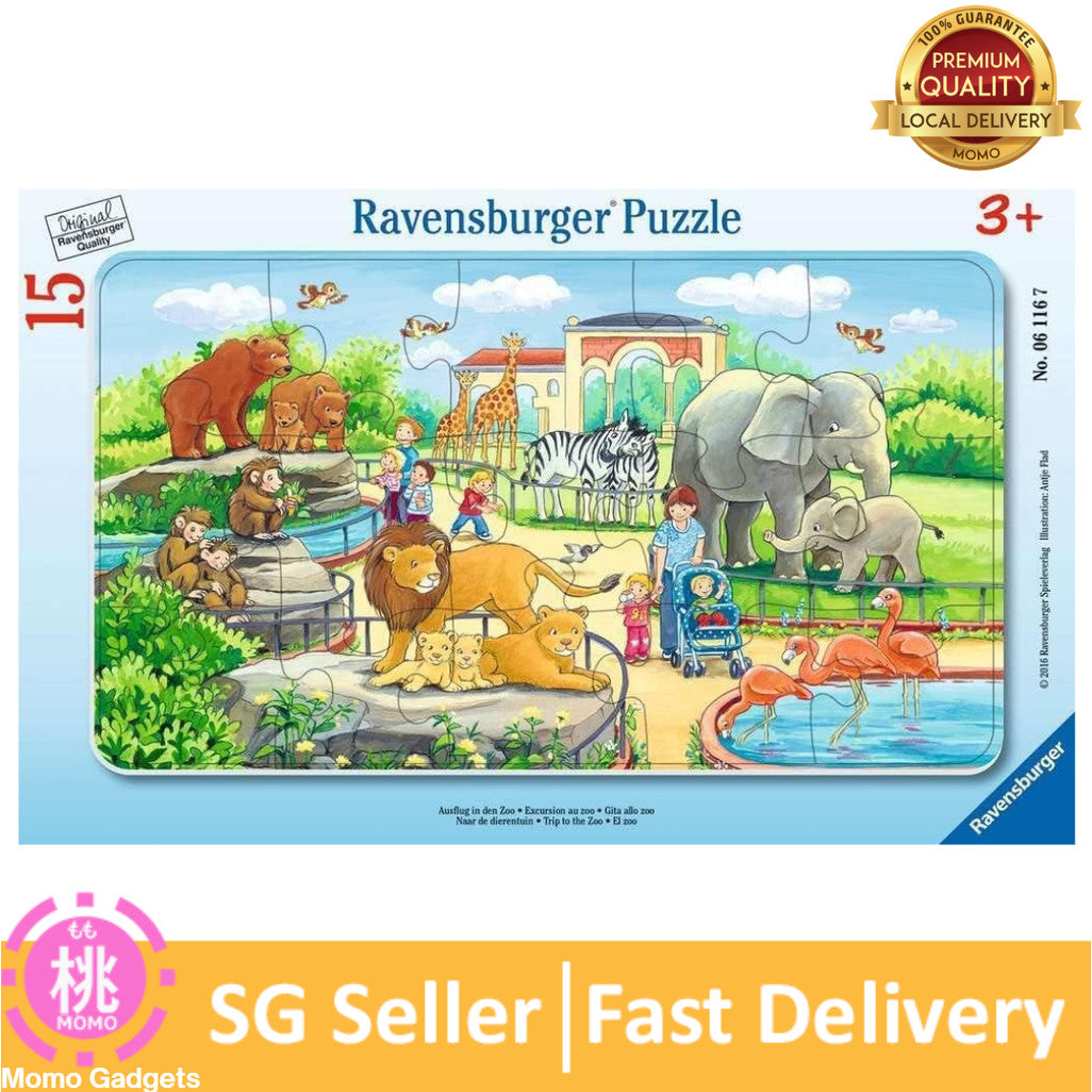 Ravensburger Trip to The Zoo Jigsaw Puzzle (15 Piece)