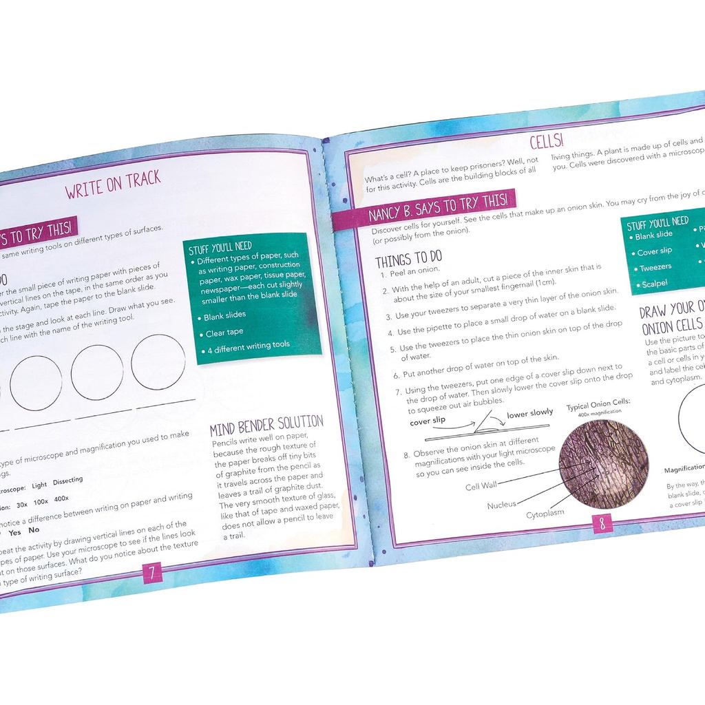 Educational Insights Nancy B's Science Club Microscope for Kids, Gift for Boys & Girls, Ages 8-12