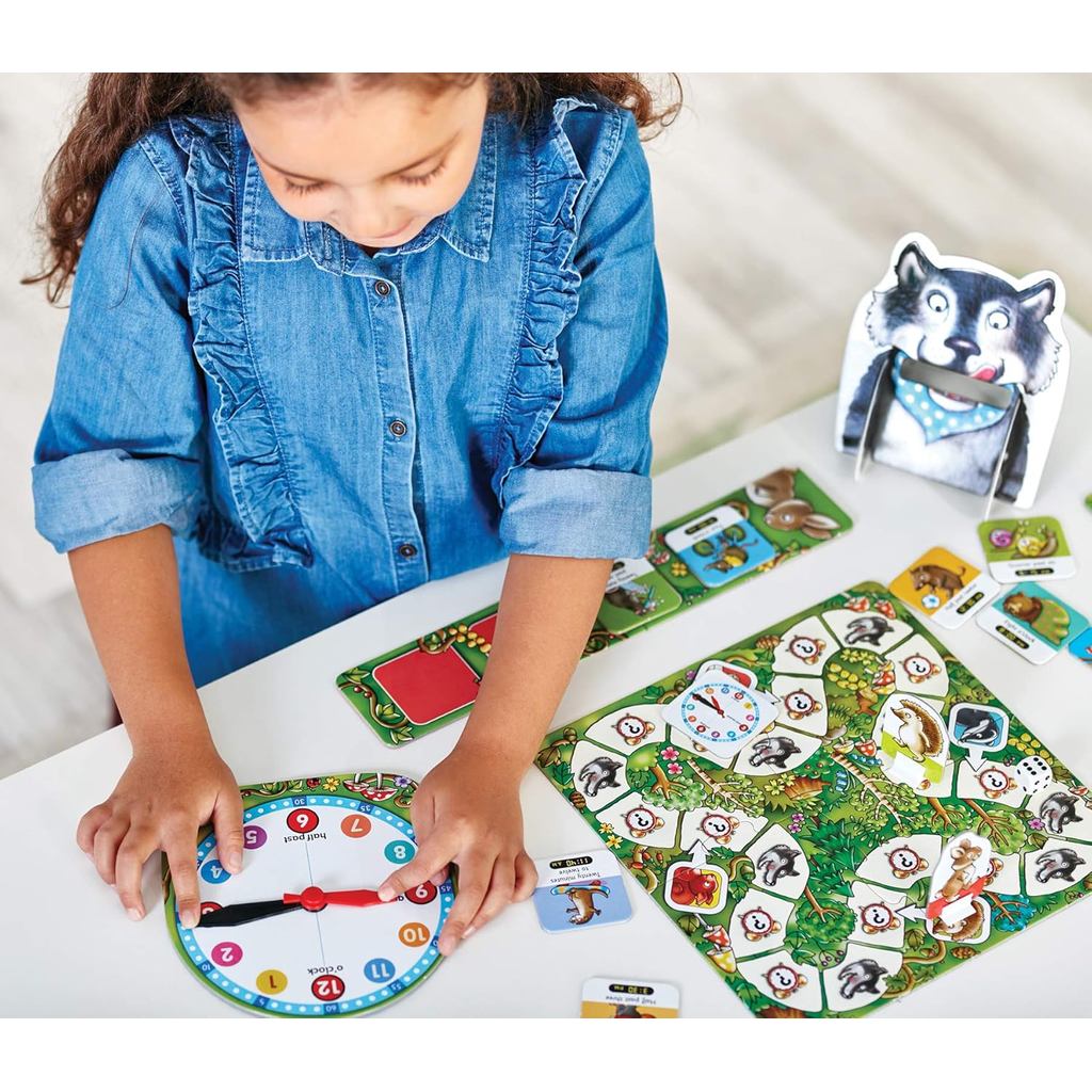 Orchard Toys What's The Time Mr. Wolf? Time-Telling Game