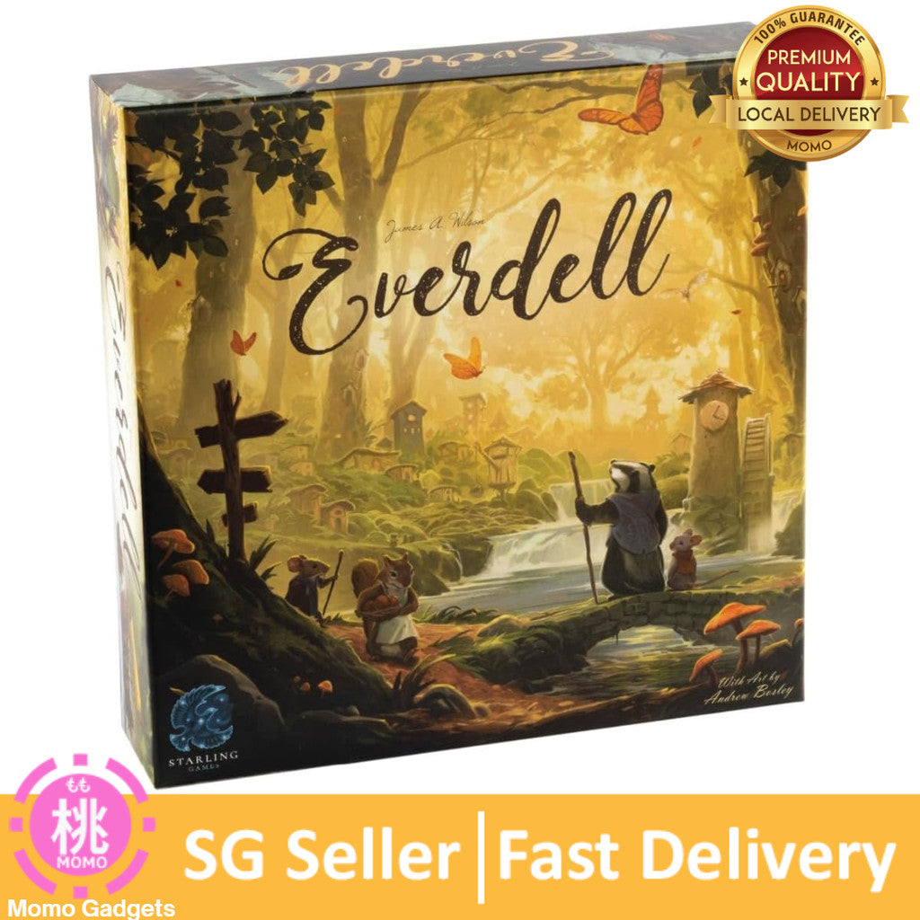 Everdell Fantasy Board Game - Family Strategy & Strategy Board Game for Ages 12+ | 1-4 Player Game