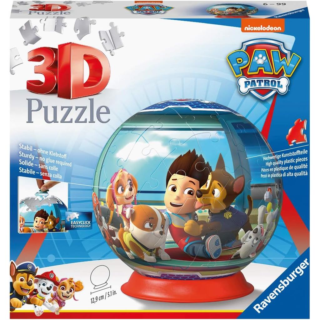 Ravensburger Paw Patrol 3D Puzzle (72 Pieces)