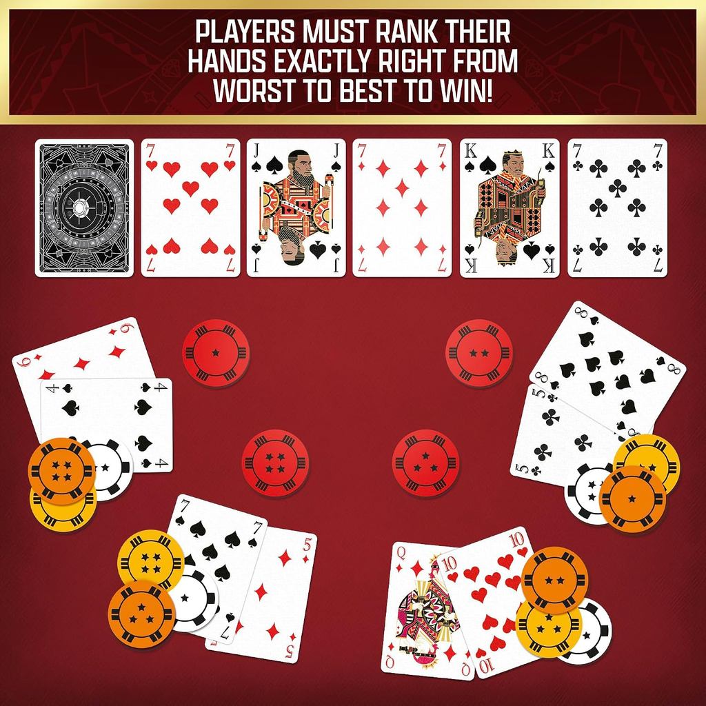 The Gang: Classic Edition | Cooperative Poker | Family Card Game