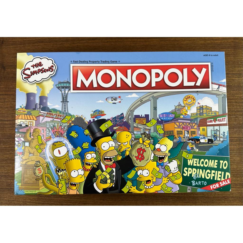 Monopoly The Simpsons Board Game | Based on Fox Series The Simpsons | Collectible Simpsons Merchandise