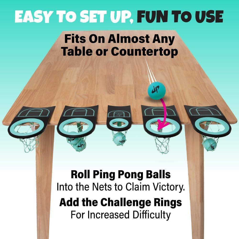 Tabletop Roll Set | Indoor & Outdoor Games, Perfect Fun for Family Game Night, Kids & Adults | Ages 4+ & 6+