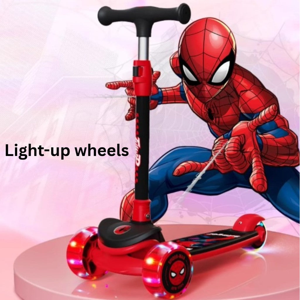 Official Disney Marvel Spider-Man / Spidey & His Amazing Friends 3 Wheel Scooter