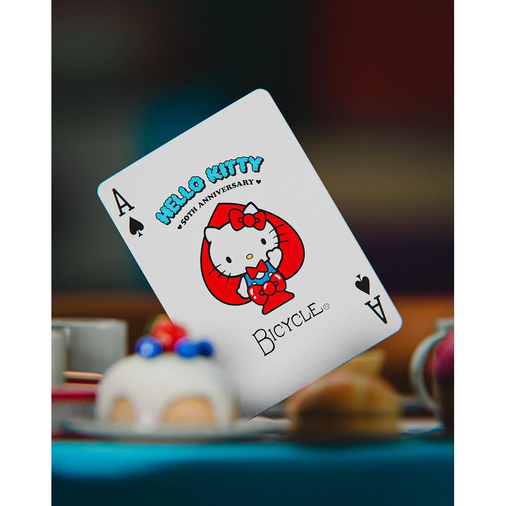 Hello Kitty 50th Anniversary Collectible Playing Cards - Fantasy & Sci-Fi Board Game for All Ages
