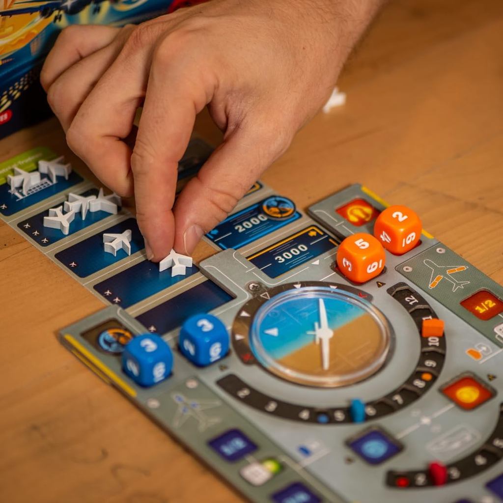 Sky Team: Strategic Airplane Simulation Board Game - Family Fun Strategy Game for Ages 8+ | SG Seller | Fast Delivery