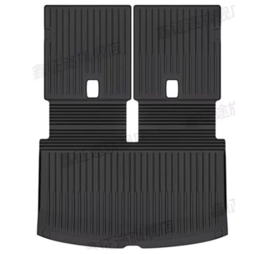 Floor Mats for SG Tesla Model YL 2026 2027 All Weather 7Pcs  Cargo Liners Full Set All Weather TPE