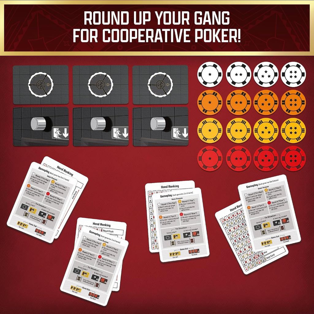 The Gang: Classic Edition | Cooperative Poker | Family Card Game