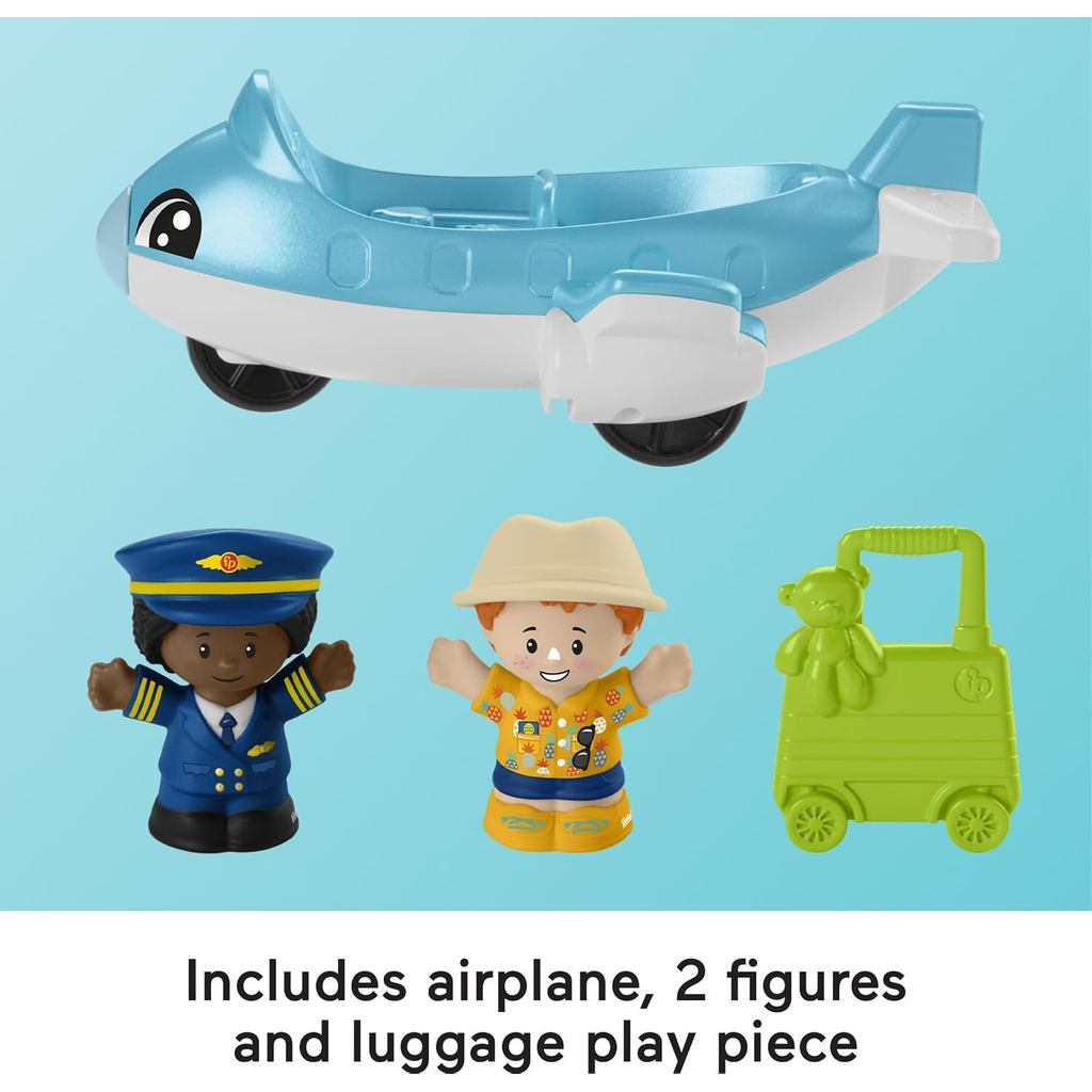 Fisher-Price Little People Everyday Adventures Airport Playset, Ages 1+