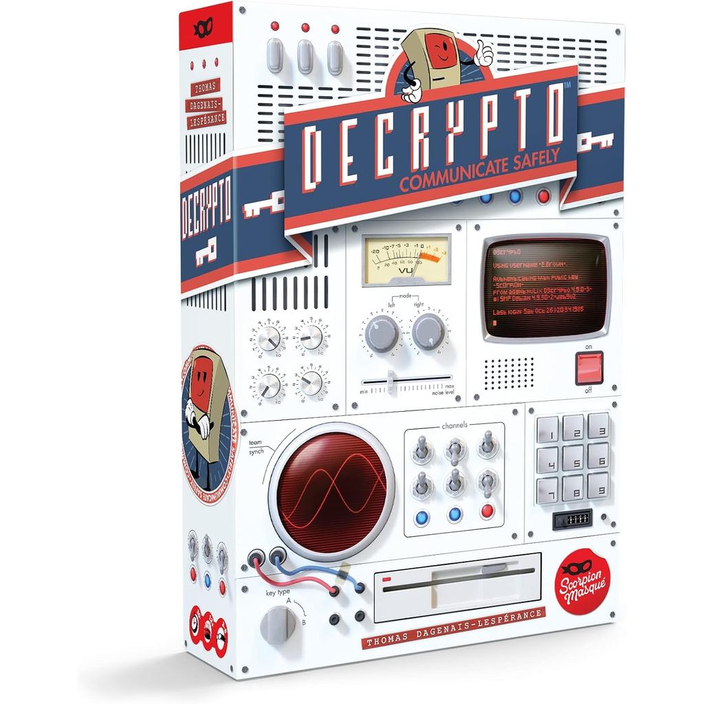 Decrypto | Deduction Party Game | Great for Teens and Adults | Ages 12+ | 3 to 8 Players | 15 Minutes