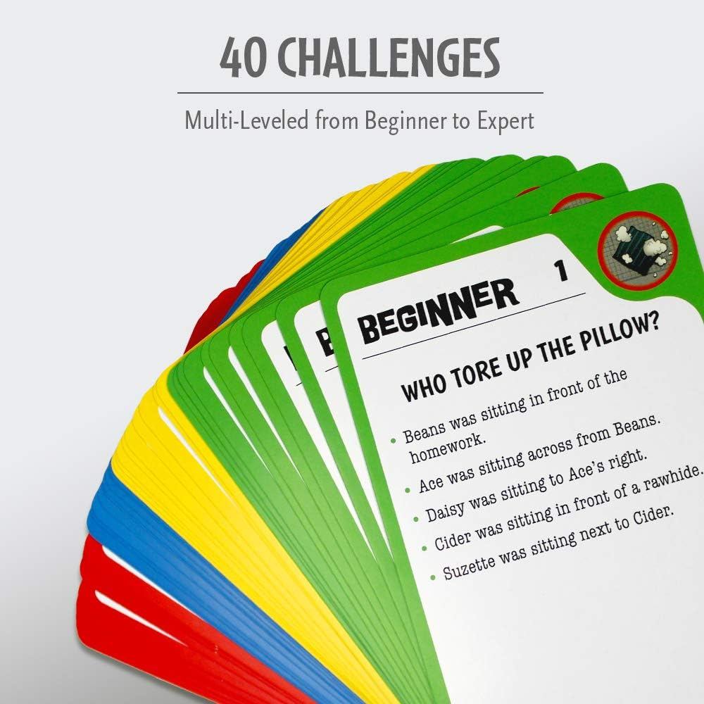 ThinkFun Dog Crimes Logic Game - Engaging Brainteaser for Kids and Adults | Suitable for Ages 8 and Up