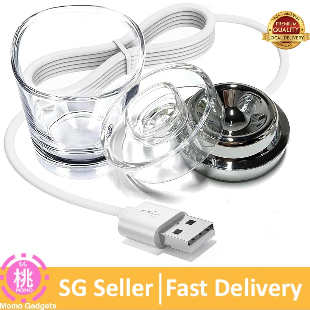 Replacement Charger Glass Cup for Philips Electric Toothbrush,for HX9100 CBA1001 CBA2001 CBA3001 Charging Base