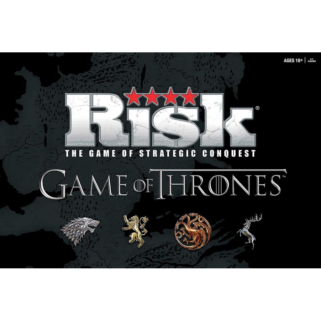 Risk Themed Game of Thrones Strategy Board Game |for Game of Thrones Fans