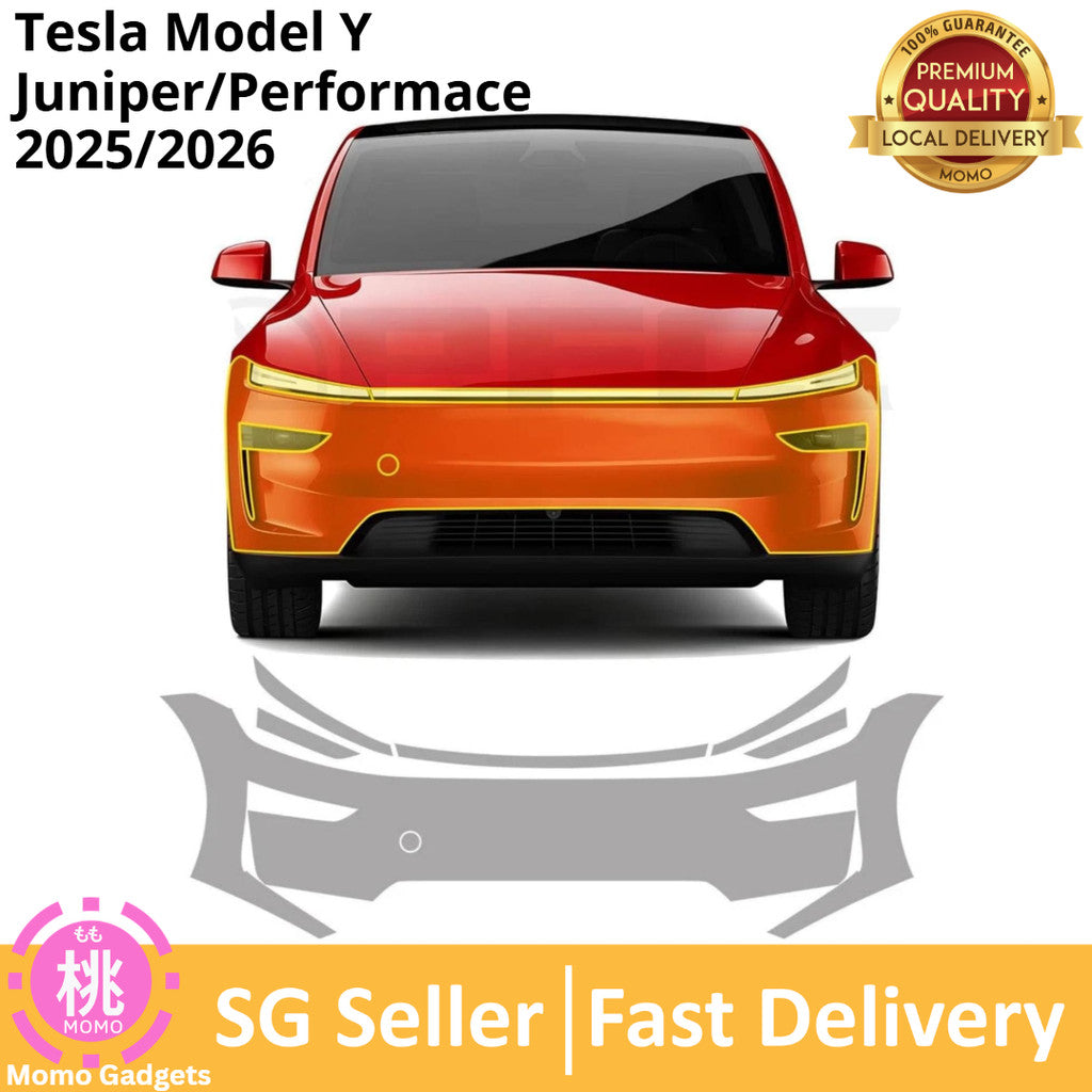 Custom Fit Pre Cut TPU PPF for Tesla Model Y Juniper/Performance 2025 2026