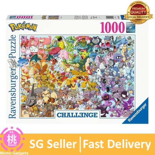Ravensburger Pokémon 1000 Piece Challenge Jigsaw Puzzle for Adults and Kids Age 12 Years Up