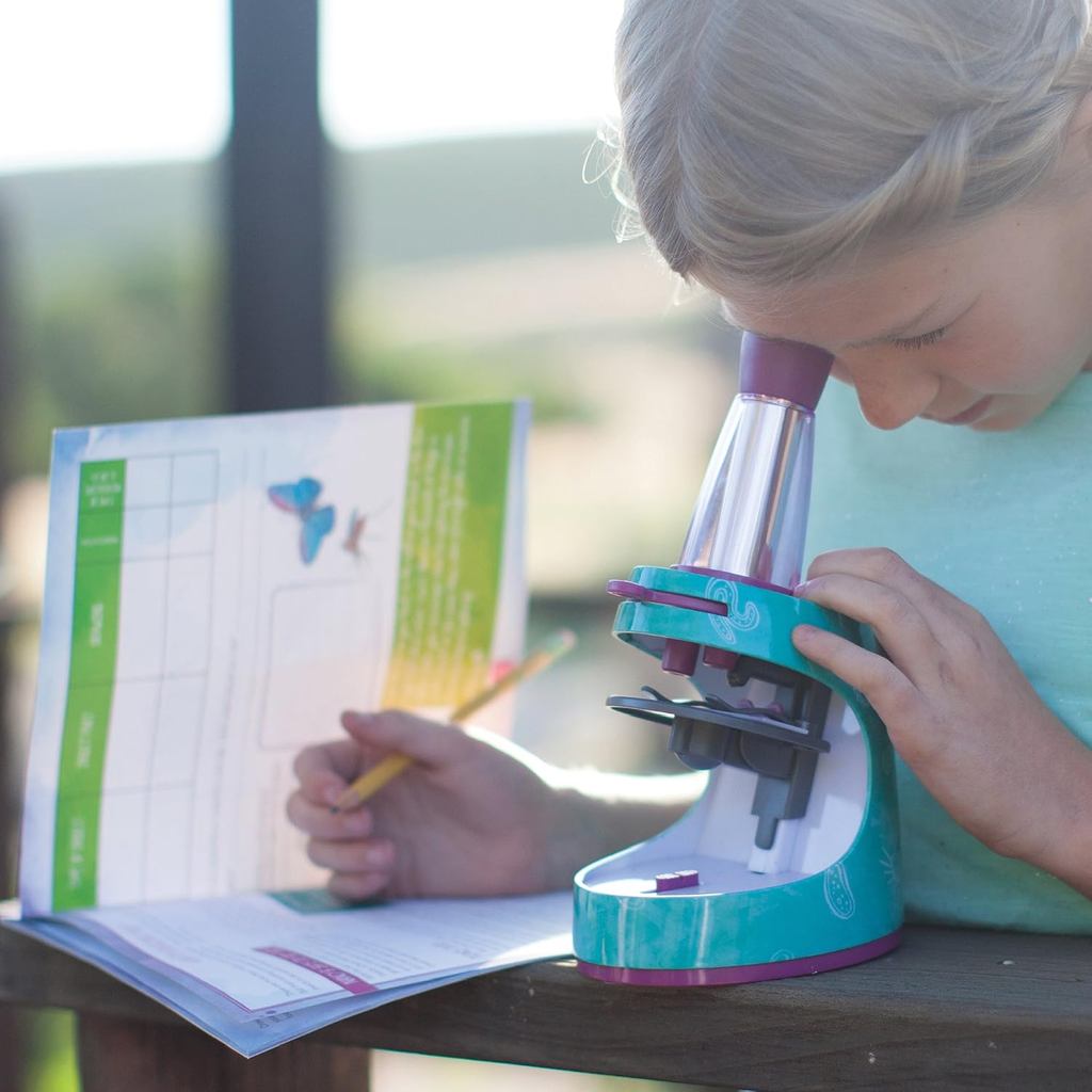 Educational Insights Nancy B's Science Club Microscope for Kids, Gift for Boys & Girls, Ages 8-12