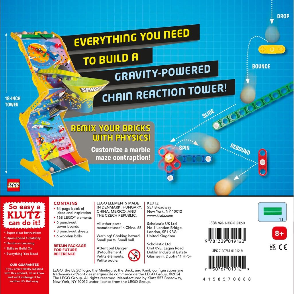 KLUTZ Lego Gravity Drop Activity Kit