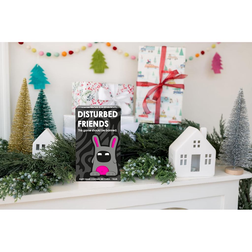 Disturbed Friends Party Game – Hilarious Adult Card Game to Find Out How Well You Know Your Friends