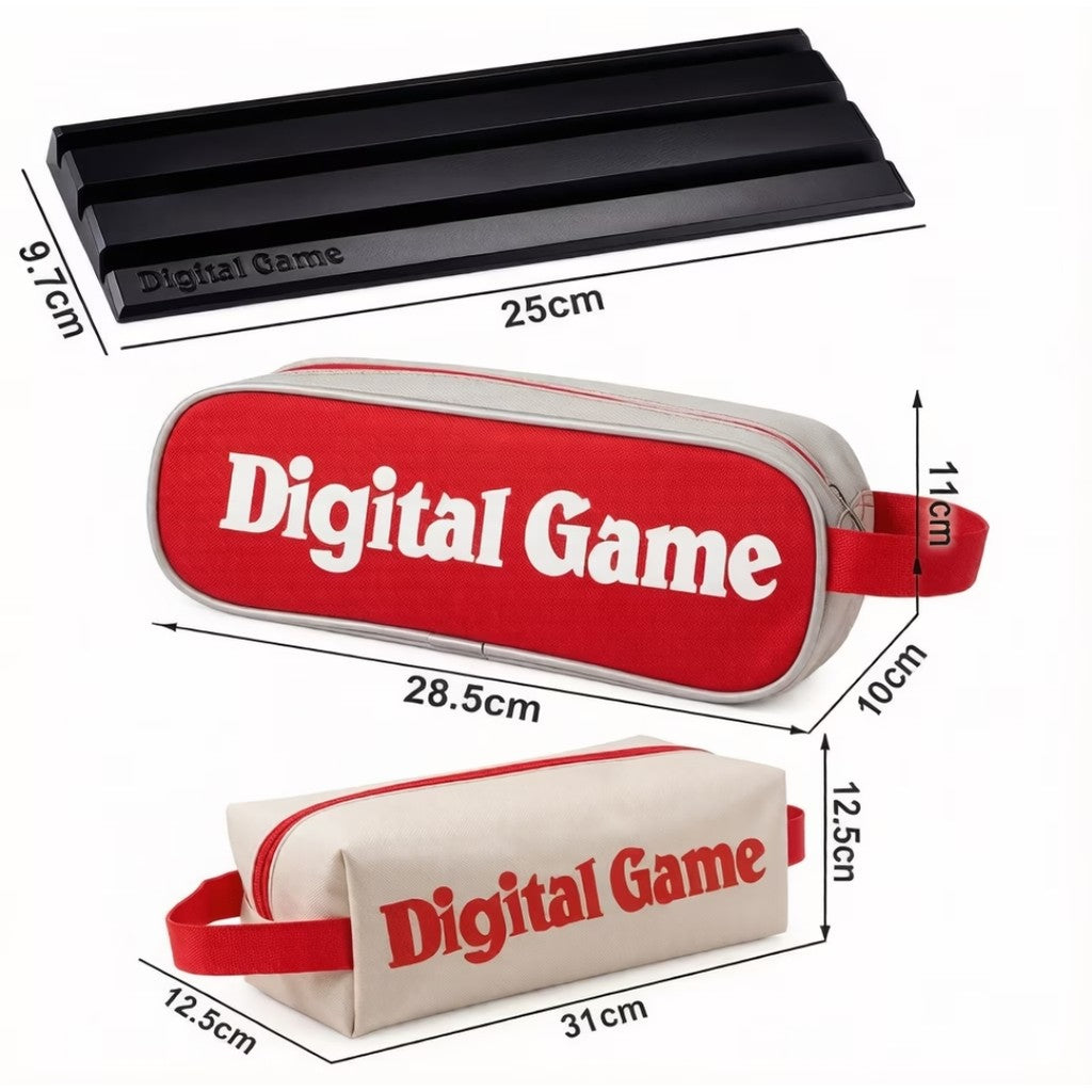 Large Numbers Rummy Traveling Portable Big Size 4 or 6 Racks Rummikub Tiles Israel Mahjong Board Game
