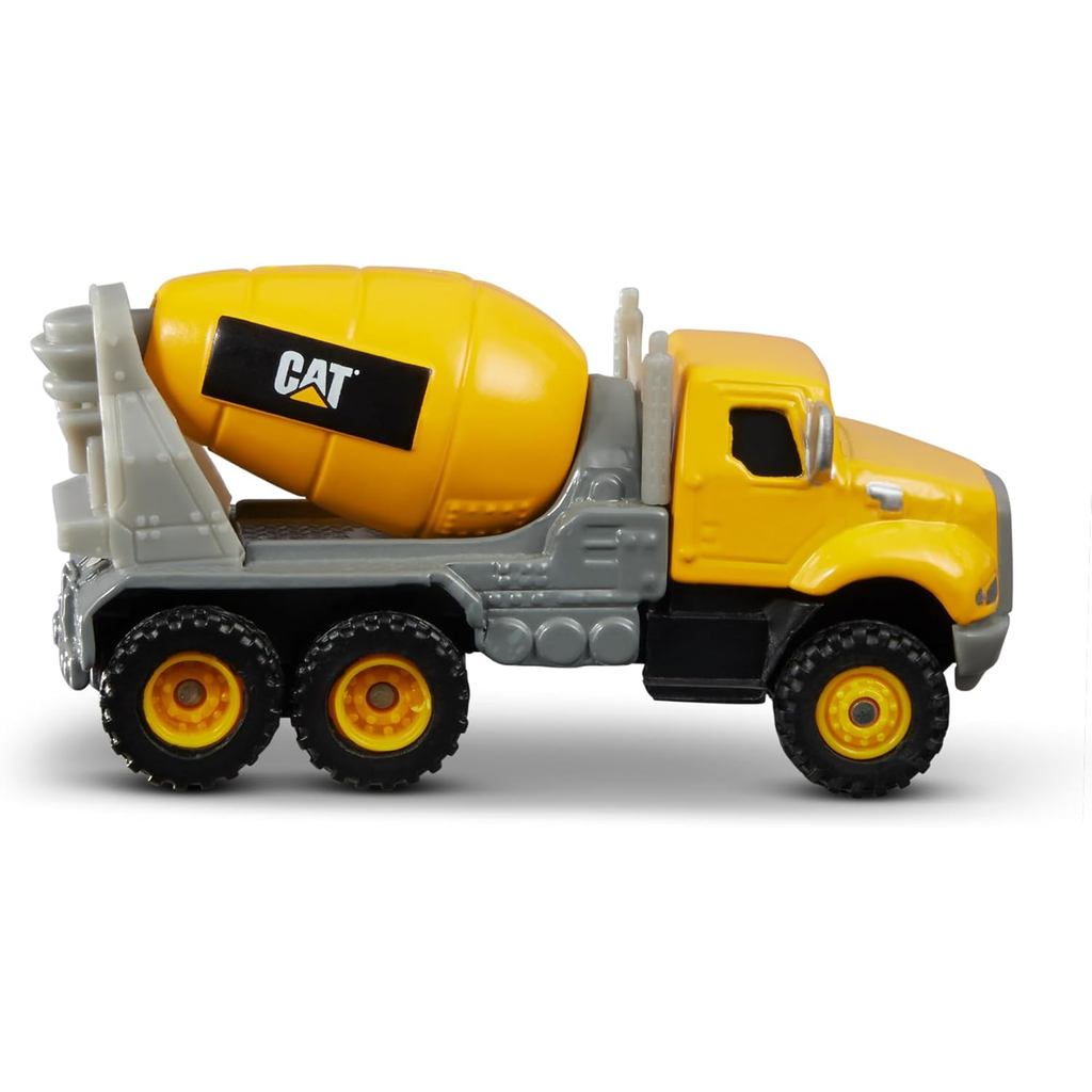CAT Construction Toys CAT Construction Die Cast Metal 3 Pack Vehicles - Dump Truck/Cement Mixer/Grader for Ages 3+