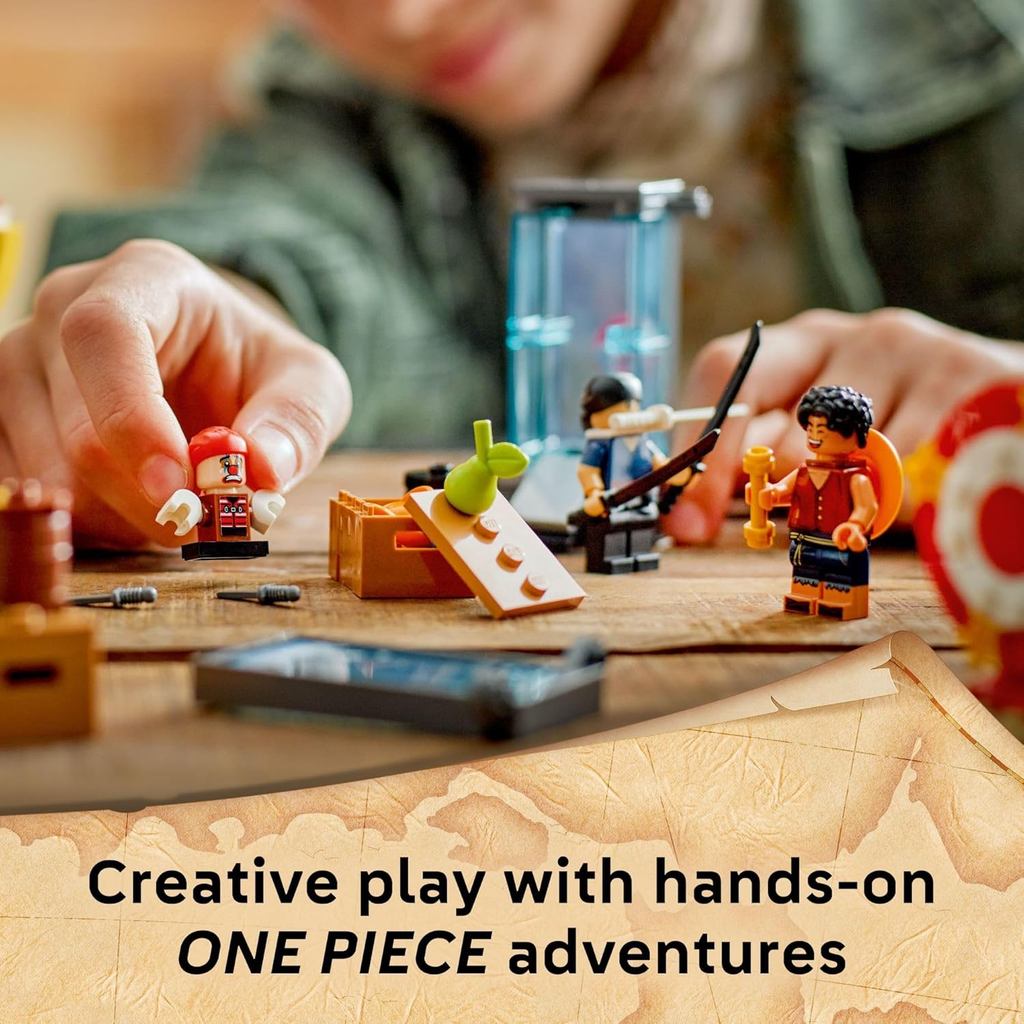 LEGO ONE PIECE Buggy the Clown’s Circus Tent Building Blocks - Creative Building Toy for Boys & Girls, 8+ 75637