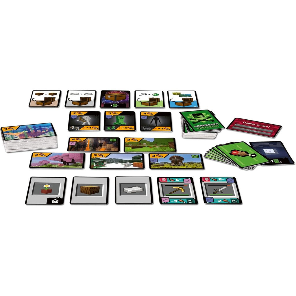 Ravensburger 21580 Minecraft Explorers - Cooperative Card Game for 2-4 People Ages 8 and up
