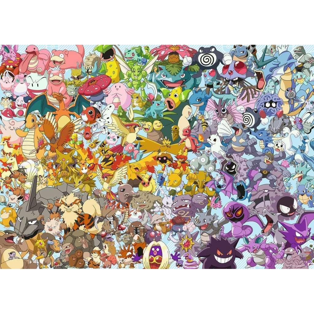 Ravensburger Pokémon 1000 Piece Challenge Jigsaw Puzzle for Adults and Kids Age 12 Years Up