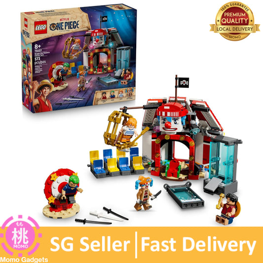 LEGO ONE PIECE Buggy the Clown’s Circus Tent Building Blocks - Creative Building Toy for Boys & Girls, 8+ 75637