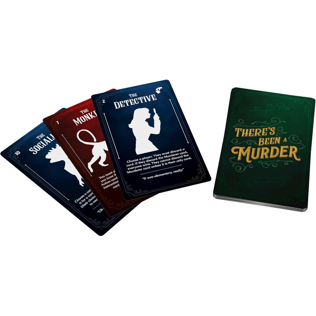 There's Been A Murder - A Collaborative Card Game of Death and Deduction (Packaging May Vary) , for Ages 14 and up