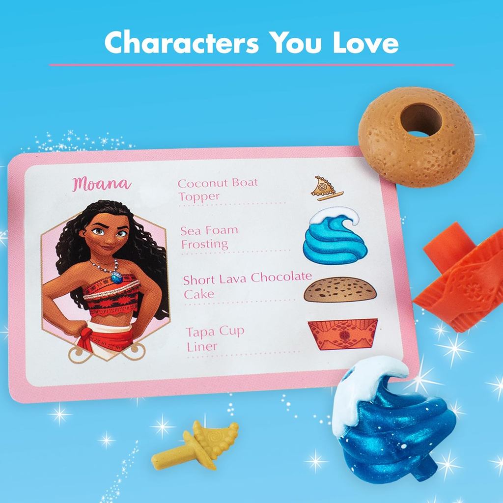 Wonder Forge Disney Princess Enchanted Cupcake Party Game - Exciting Matching Game | Fun for Kids & Adults