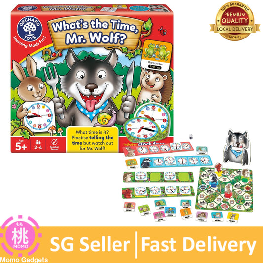Orchard Toys What's The Time Mr. Wolf? Time-Telling Game