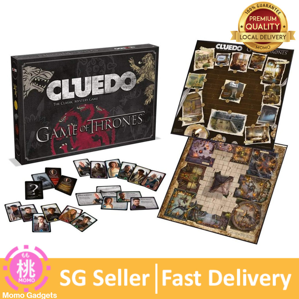 Cluedo Game of Thrones Board Game | Official Merchandise | Based on The Popular TV Show on HBO Game of Thrones