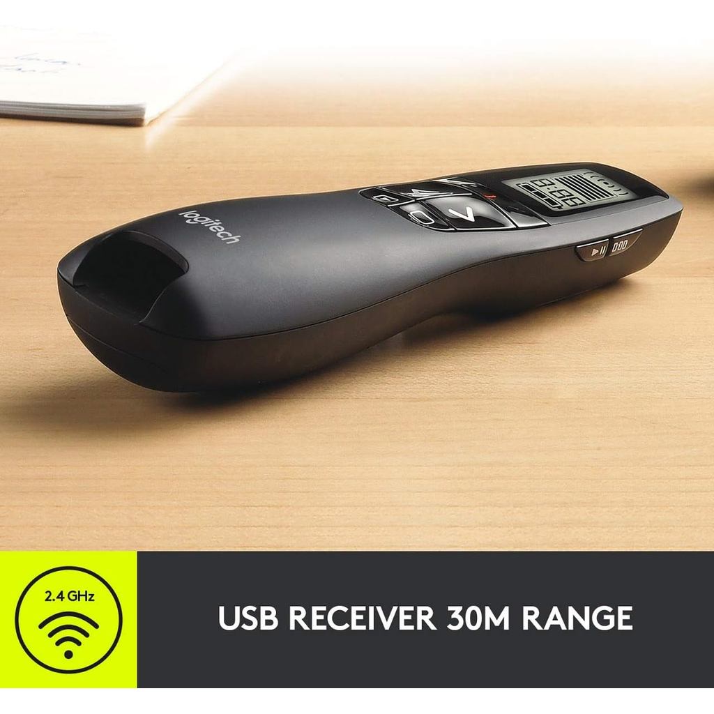 Logitech Wireless Presenter R800 / R400  PowerPoint Clicker