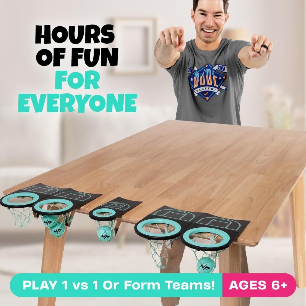 Tabletop Roll Set | Indoor & Outdoor Games, Perfect Fun for Family Game Night, Kids & Adults | Ages 4+ & 6+