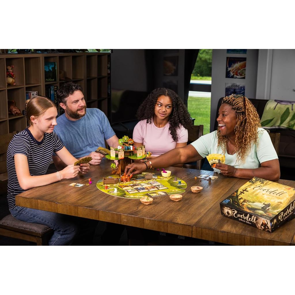 Everdell Fantasy Board Game - Family Strategy & Strategy Board Game for Ages 12+ | 1-4 Player Game