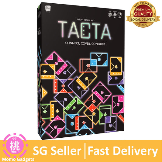 TACTA Card Game, Where Every Card Counts, Fast-Paced Strategic Shape Matching Party Game