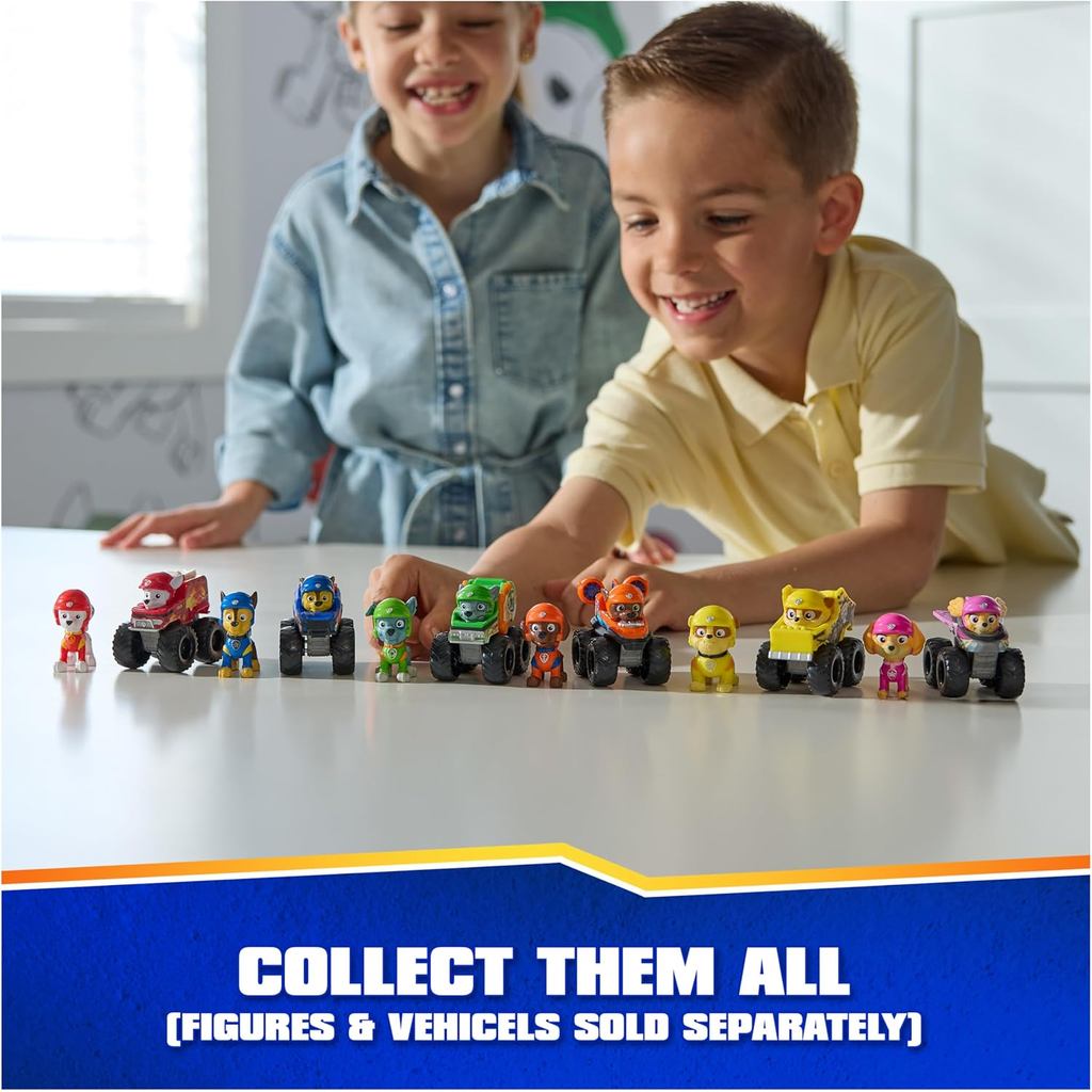 PAW Patrol Rescue Wheels 6-Piece Pup Squad Racers Vehicle Gift Set