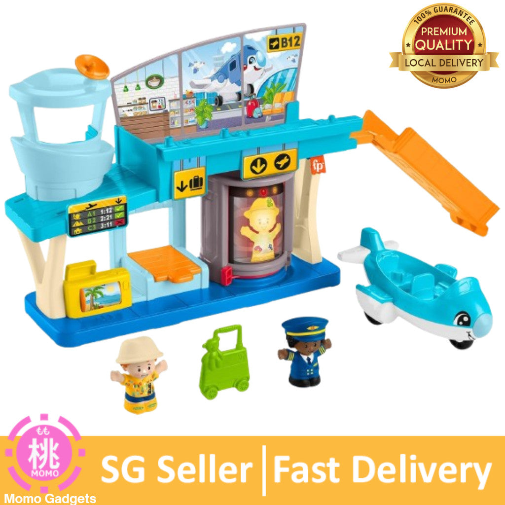 Fisher-Price Little People Everyday Adventures Airport Playset, Ages 1+