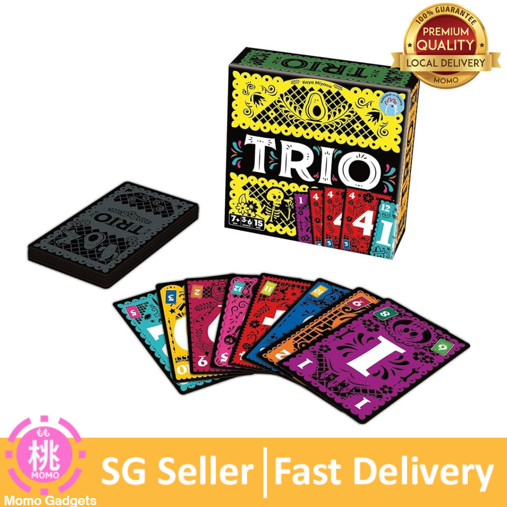Happy Camper - Trio | Hottest New Family Game | Great for Parties and Travel | 3-6 Players | Ages 8+