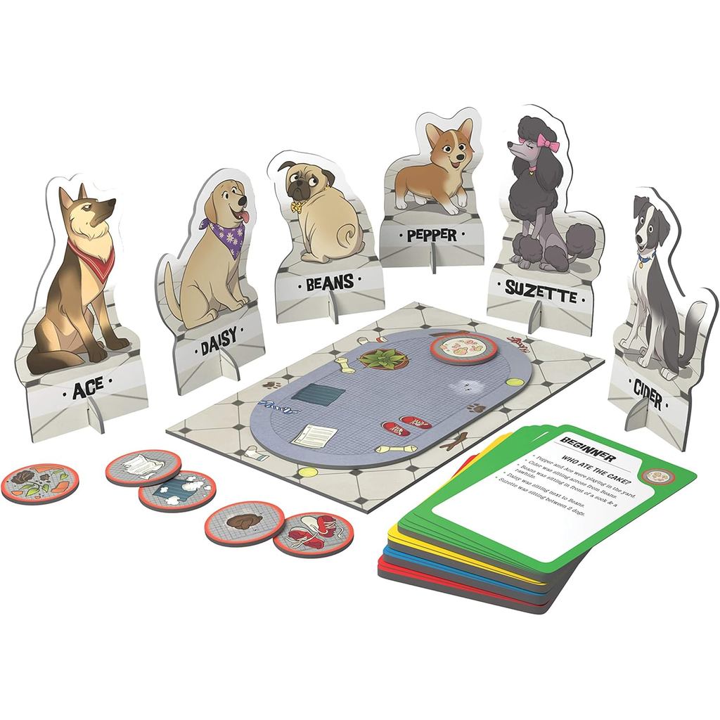 ThinkFun Dog Crimes Logic Game - Engaging Brainteaser for Kids and Adults | Suitable for Ages 8 and Up