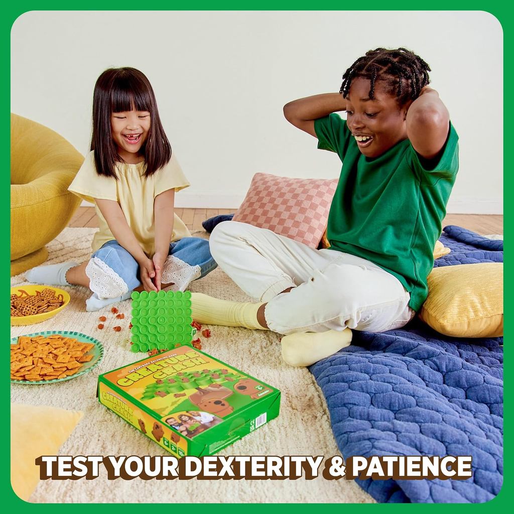 Creature Crash by Relatable, The Capybara Balancing Game, Great Kids Games and Family Game Night Essentials