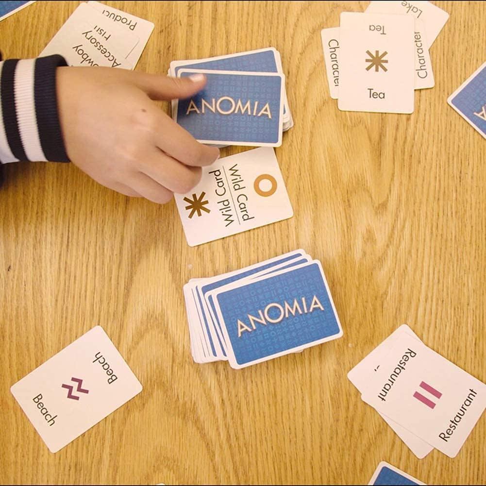 Anomia Strategy Card Game - Family Fun Brain Teaser for Ages 10 and Up, Unisex, Fast Delivery