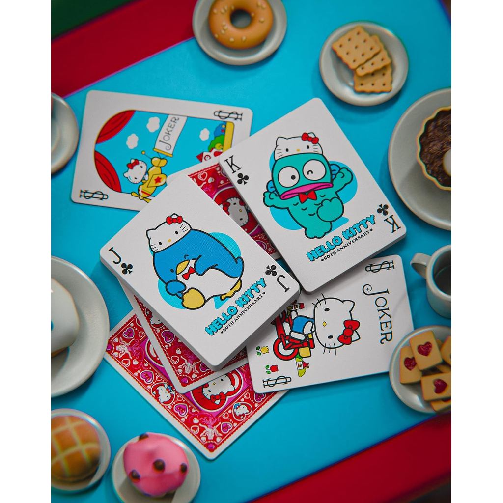 Hello Kitty 50th Anniversary Collectible Playing Cards - Fantasy & Sci-Fi Board Game for All Ages