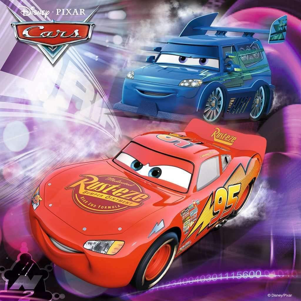 Ravensburger Disney Cars Puzzle, 3x49pc , 5+
