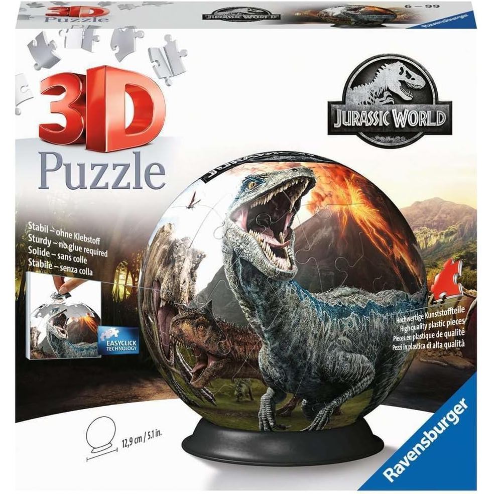 Ravensburger Jurassic World - Fallen Kingdom, 72pc 3D Jigsaw Puzzle