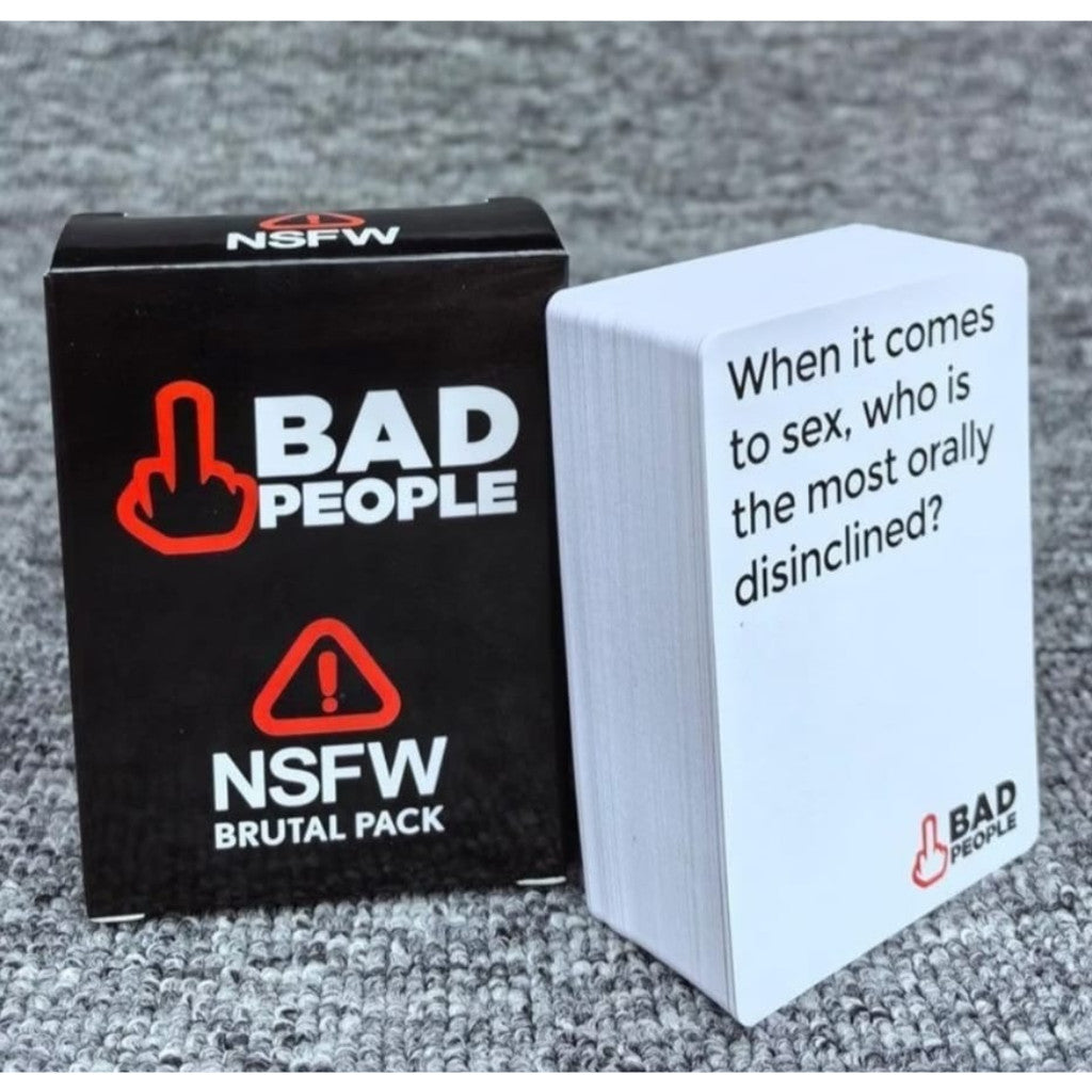 Bad People Base Game / Expansion Adult Party Game