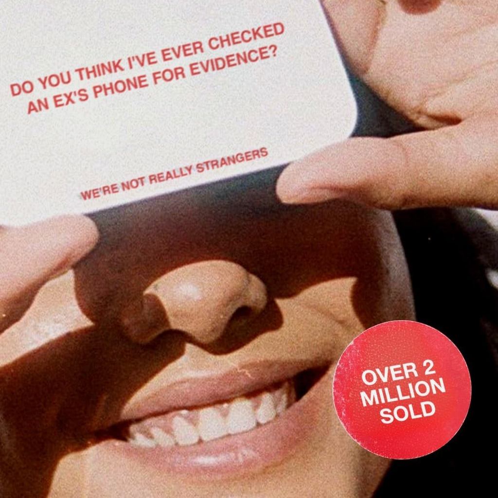 WE'RE NOT REALLY STRANGERS Card Game, Conversation Card Game for Adults