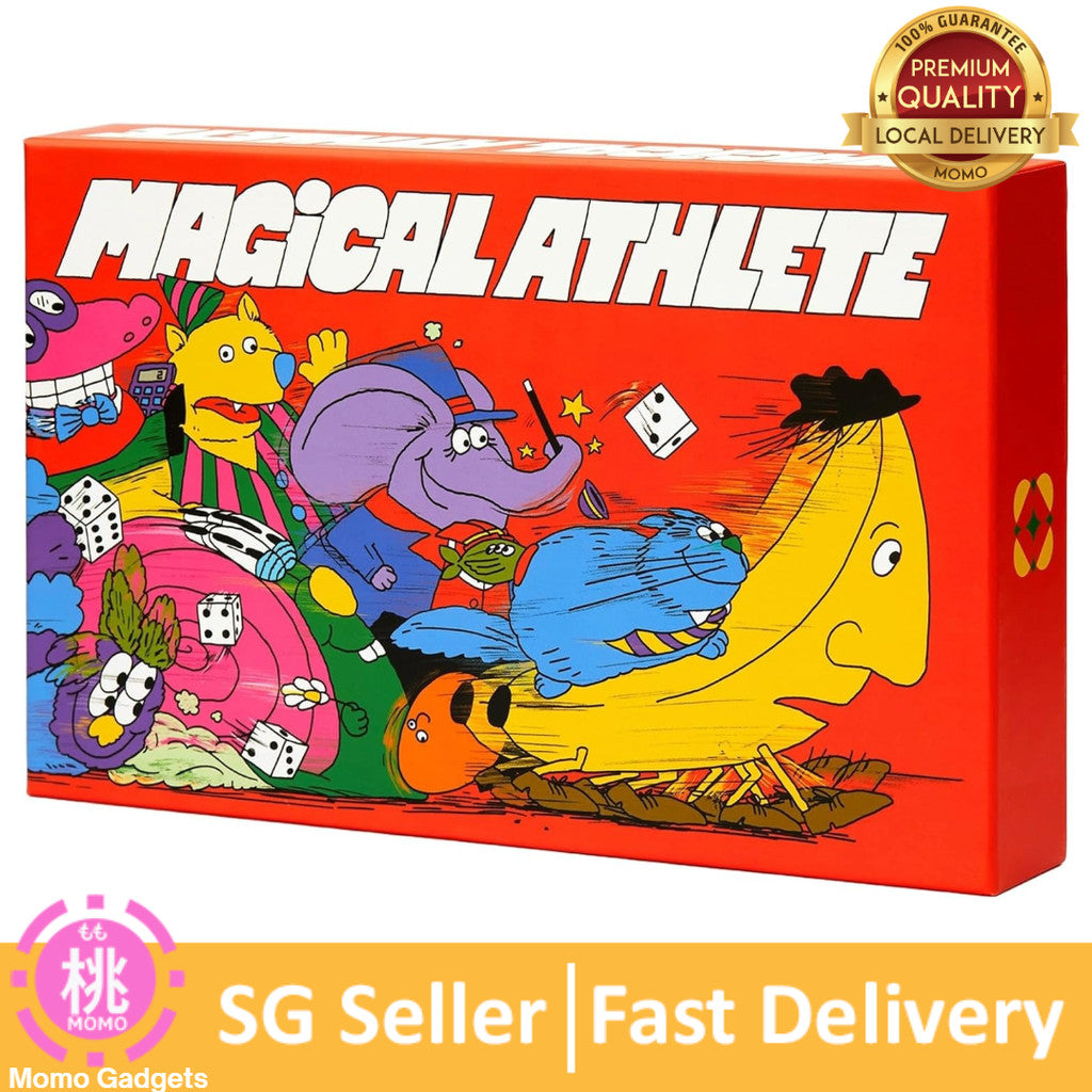 Magical Athlete Family Strategy Game - Family-Friendly Board Game for 6+ Ages, Unisex, Fast Delivery